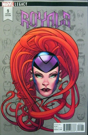 [Royals No. 9 (1st printing, variant headshot cover - Mike McKone)]