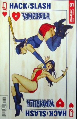 [Hack / Slash Vs. Vampirella #1 (Cover A - Jenny Frison)]