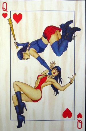 [Hack / Slash Vs. Vampirella #1 (Cover D - Jenny Frison Virgin Retailer Incentive)]