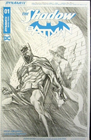 [Shadow / Batman #1 (Cover M - Alex Ross Sketch Retailer Incentive)]