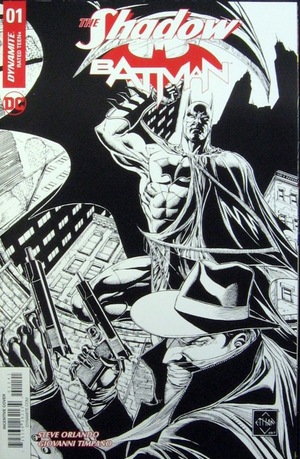 [Shadow / Batman #1 (Cover N - Ethan Van Sciver B&W Retailer Incentive)]