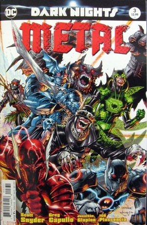 [Dark Nights - Metal 3 (1st printing, variant cover - Jim Lee)]