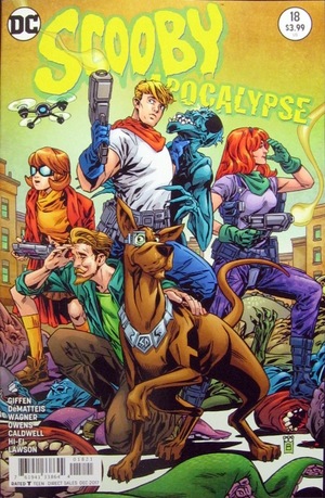 [Scooby Apocalypse 18 (variant cover - Mark Buckingham)]