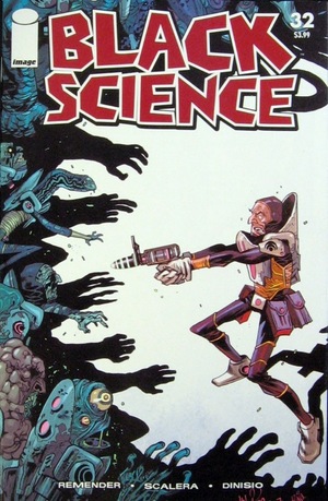 [Black Science #32 (Cover C - James Harren Walking Dead #5 Tribute variant)]