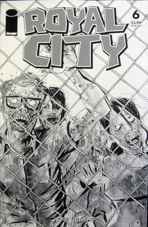 [Royal City #6 (Cover D - Jeff Lemire Walking Dead #16 Tribute B&W variant)]