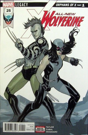 [All-New Wolverine No. 25 (1st printing, standard cover - Terry & Rachel Dodson)]
