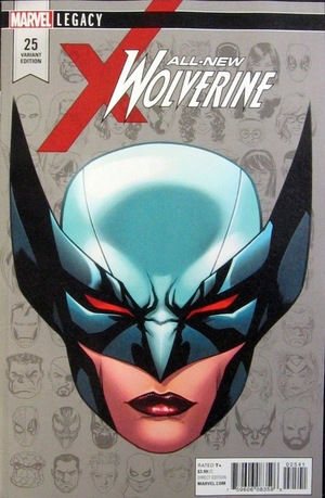 [All-New Wolverine No. 25 (1st printing, variant headshot cover - Mike McKone)]