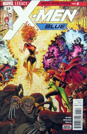 [X-Men Blue No. 13 (1st printing, standard cover - Arthur Adams connecting)]