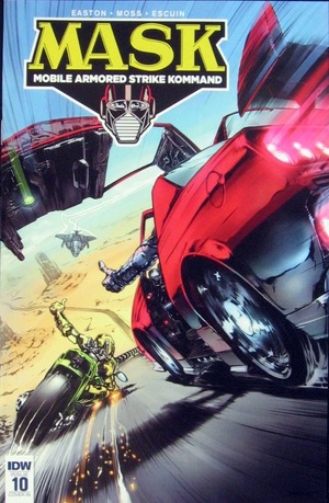 [M.A.S.K.: Mobile Armored Strike Kommand #10 (Retailer Incentive Cover - Santiperez)]