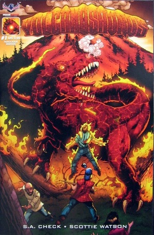 [Volcanosaurus #1 (variant Ferocious cover - Rich Bonk)]