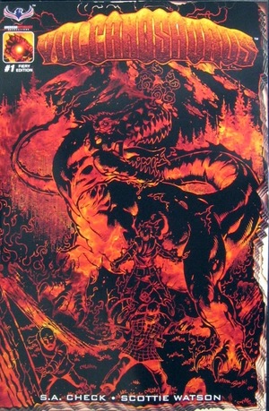 [Volcanosaurus #1 (retailer incentive Fiery cover - Rich Bonk)]