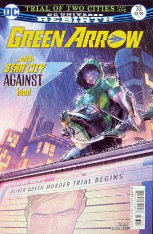 [Green Arrow (series 7) 33 (standard cover - Jamal Campbell)]