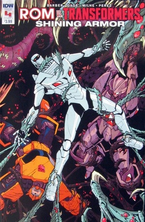[Rom Vs. Transformers - Shining Armor #4 (Cover A - Alex Milne)]