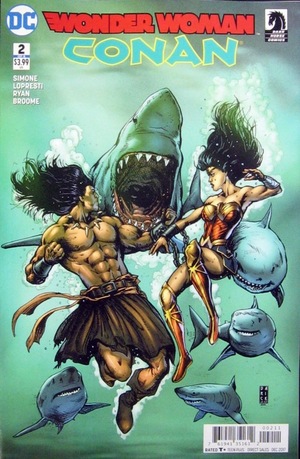 [Wonder Woman / Conan 2 (standard cover - Darick Robertson)]