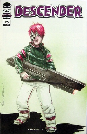 [Descender #25 (Cover C - Dustin Nguyen Walking Dead #104 Tribute cover)]