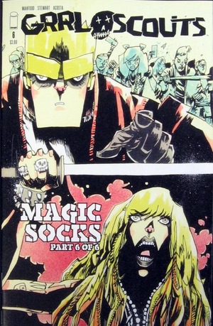 [Grrl Scouts - Magic Socks #6 (variant Walking Dead #158 Tribute cover)]