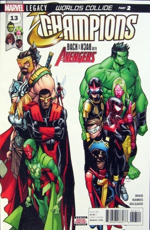 [Champions (series 4) No. 13 (1st printing, standard cover - Humberto Ramos)]