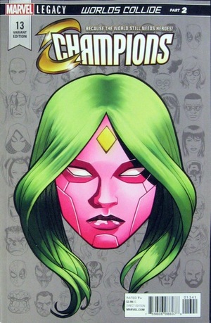 [Champions (series 4) No. 13 (1st printing, variant headshot cover - Mike McKone)]