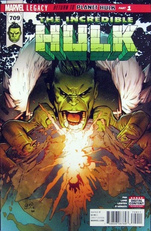 [Incredible Hulk (series 4) No. 709 (1st printing, standard cover - Greg Land)]
