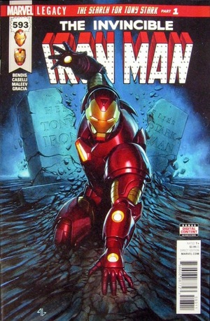 [Invincible Iron Man (series 3) No. 593 (1st printing, standard cover - Adi Granov)]