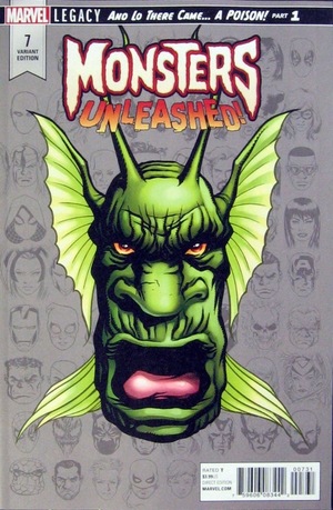 [Monsters Unleashed (series 2) No. 7 (1st printing, variant headshot cover - Mike McKone)]