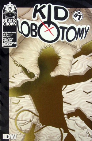 [Kid Lobotomy #1 (Retailer Incentive Cover, misprint edition - Frank Quitely gold foil silhouette)]