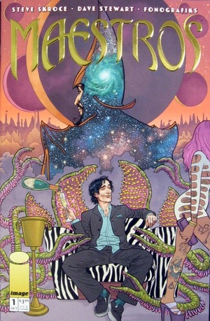 [Maestros #1 (1st printing, variant gold foil logo cover - Steve Skroce)]