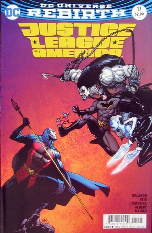 [Justice League of America (series 5) 17 (variant cover - Doug Mahnke)]