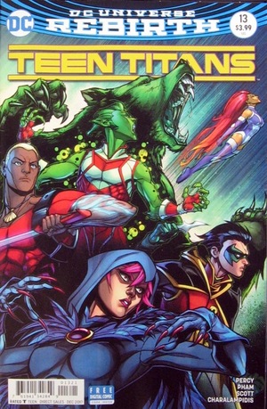 [Teen Titans (series 6) 13 (variant cover - Chad Hardin)]