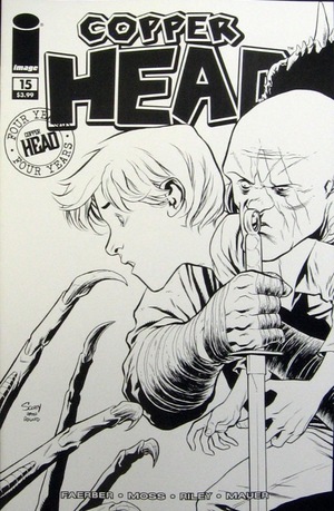 [Copperhead #15 (Cover C - Walking Dead #58 Tribute B&W variant)]