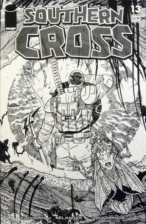 [Southern Cross #13 (variant Walking Dead #9 Tribute B&W cover)]