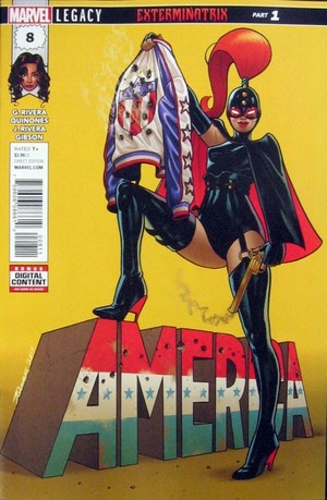 [America No. 8 (standard cover - Joe Quinones)]