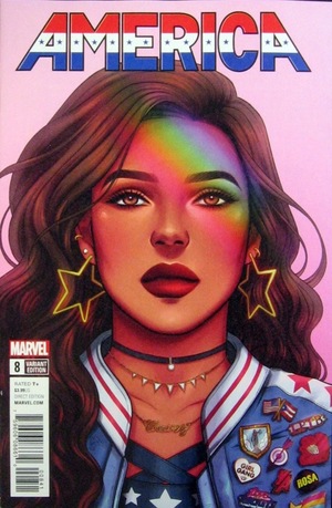 [America No. 8 (variant cover - Jen Bartel)]