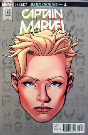 [Captain Marvel (series 10) No. 125 (1st printing, variant headshot cover - Mike McKone)]