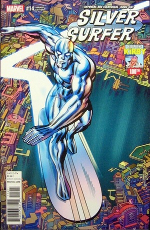 [Silver Surfer (series 7) No. 14 (variant Kirby 100th cover - Jack Kirby)]