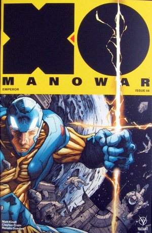 [X-O Manowar (series 4) #8 (Cover B - Adam Pollina)]