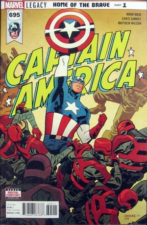 [Captain America (series 8) No. 695 (1st printing, standard cover - Chris Samnee)]
