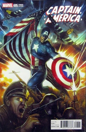 [Captain America (series 8) No. 695 (1st printing, variant cover - Adi Granov)]