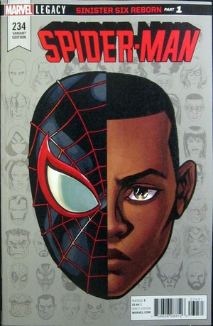 [Spider-Man (series 2) No. 234 (1st printing, variant headshot cover - Mike McKone)]