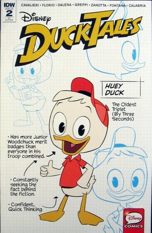 [DuckTales (series 4) No. 2 (Retailer Incentive Character Design Cover)]