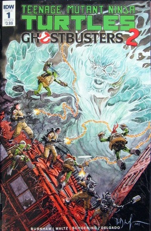 [Teenage Mutant Ninja Turtles / Ghostbusters II #1 (Cover B - Dave Wachter)]