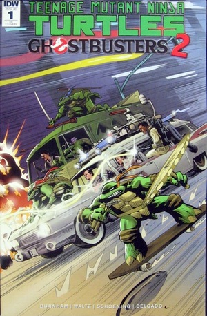 [Teenage Mutant Ninja Turtles / Ghostbusters II #1 (Retailer Incentive Cover - Karl Moline)]