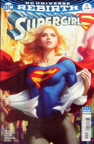 [Supergirl (series 7) 15 (variant cover - Stanley Lau)]