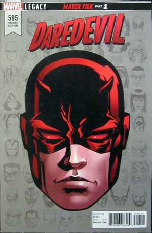 [Daredevil (series 5) No. 595 (1st printing, variant headshot cover - Mike McKone)]