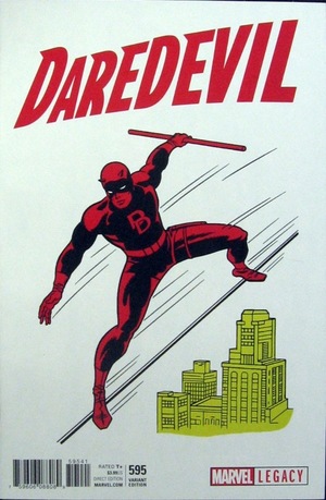 [Daredevil (series 5) No. 595 (1st printing, variant 1965 T-shirt cover - Jack Kirby)]