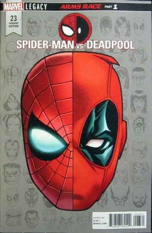 [Spider-Man / Deadpool No. 23 (variant headshot cover - Mike McKone)]