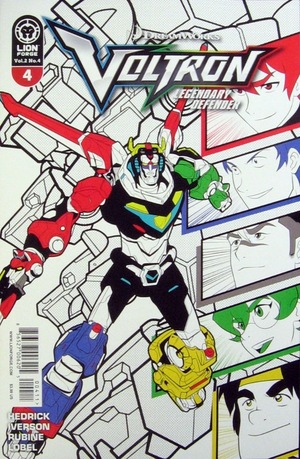 [Voltron (series 4) #4 (regular cover - Rubine)]