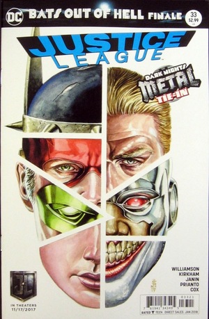 [Justice League (series 3) 33 (variant cover - JG Jones)]