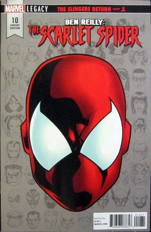 [Ben Reilly: The Scarlet Spider No. 10 (variant headshot cover - Mike McKone)]