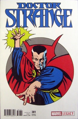 [Doctor Strange (series 4) No. 381 (1st printing, variant 1965 T-shirt cover - Steve Ditko)]